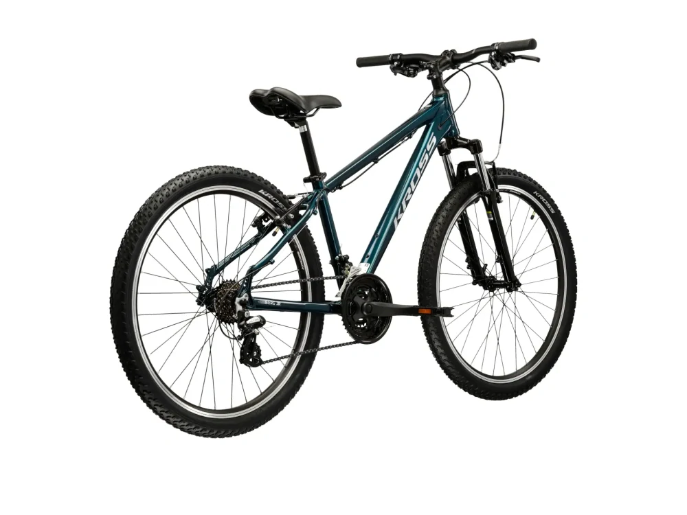 KROSS BERG JR, model 2025, pneu 26", barva tyrkysová - ZDARMA dopravné, odborná montáž, seřízení a sada světel TWINS!