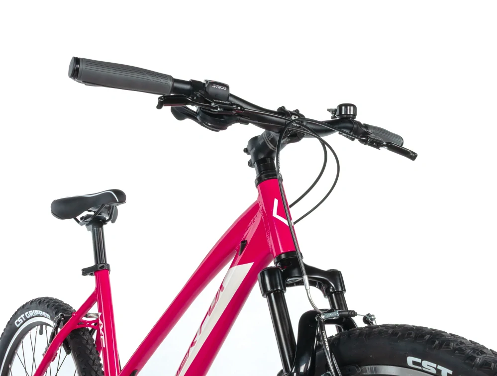 Leader Fox MXC 26", dívčí, rám 14" (XXS), model 2025-3, malinová - ZDARMA dopravné, odborná montáž, seřízení a sada světel!