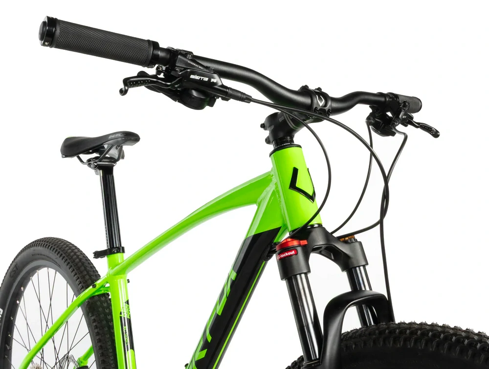 Leader Fox EVOLUTION 29", rám 16" (XS), model 2026-1, reflexní žlutá - ZDARMA dopravné, seřízení, odborná montáž a sada světel!