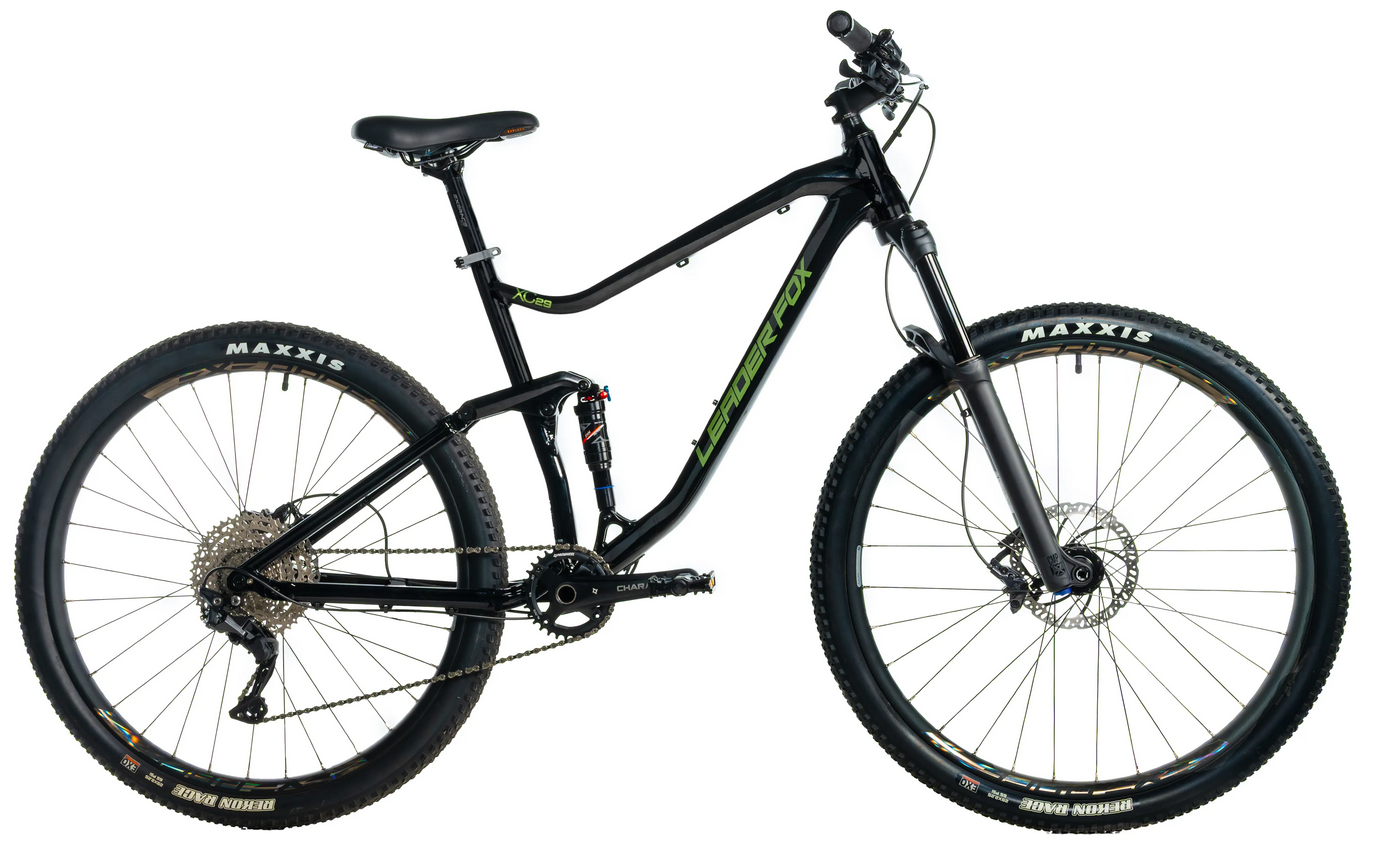 Leader Fox CASPER FULL 29", rám 19,5" (L), model 2026-1, black - ZDARMA dopravné, seřízení, odborná montáž a dárkový poukaz na nákup příslušenství!
