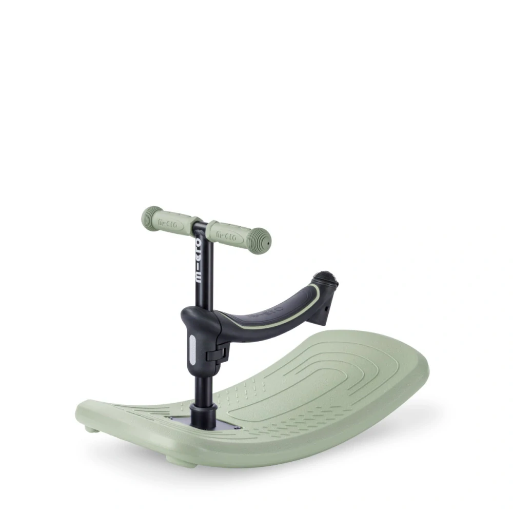 Koloběžka Mini Micro Deluxe Rock & Go LED olive - ZDARMA dopravné a Zdravá láhev! 