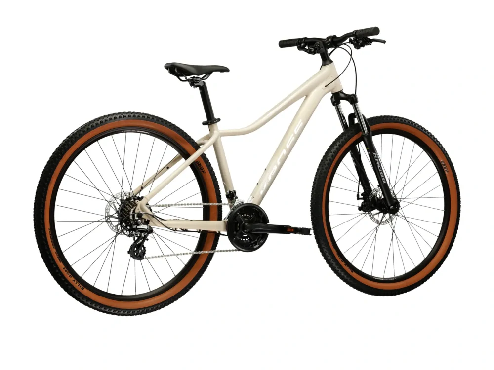 KROSS LEA X200, rám 14" (XS), model 2026, pneu 27,5", barva stříbrná/stříbrná/matný - ZDARMA dopravné, seřízení, odborná montáž a sada světel!