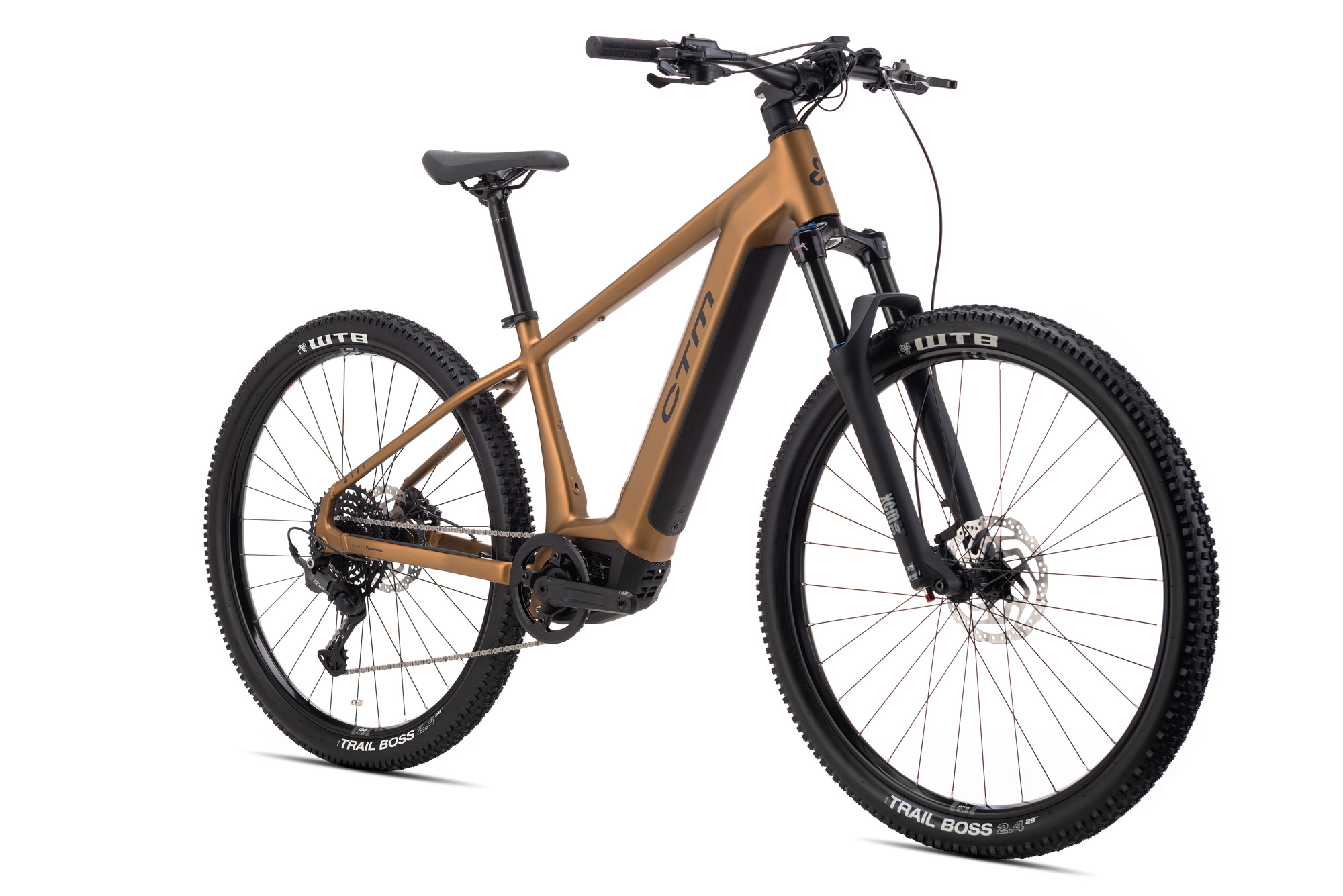 CTM WIRE GX, barva matná zlatá, 29", baterie 800Wh/22,3Ah, model 2026, rám L - ZDARMA dopravné, seřízení, odborná montáž a dárkový poukaz na nákup příslušenství!