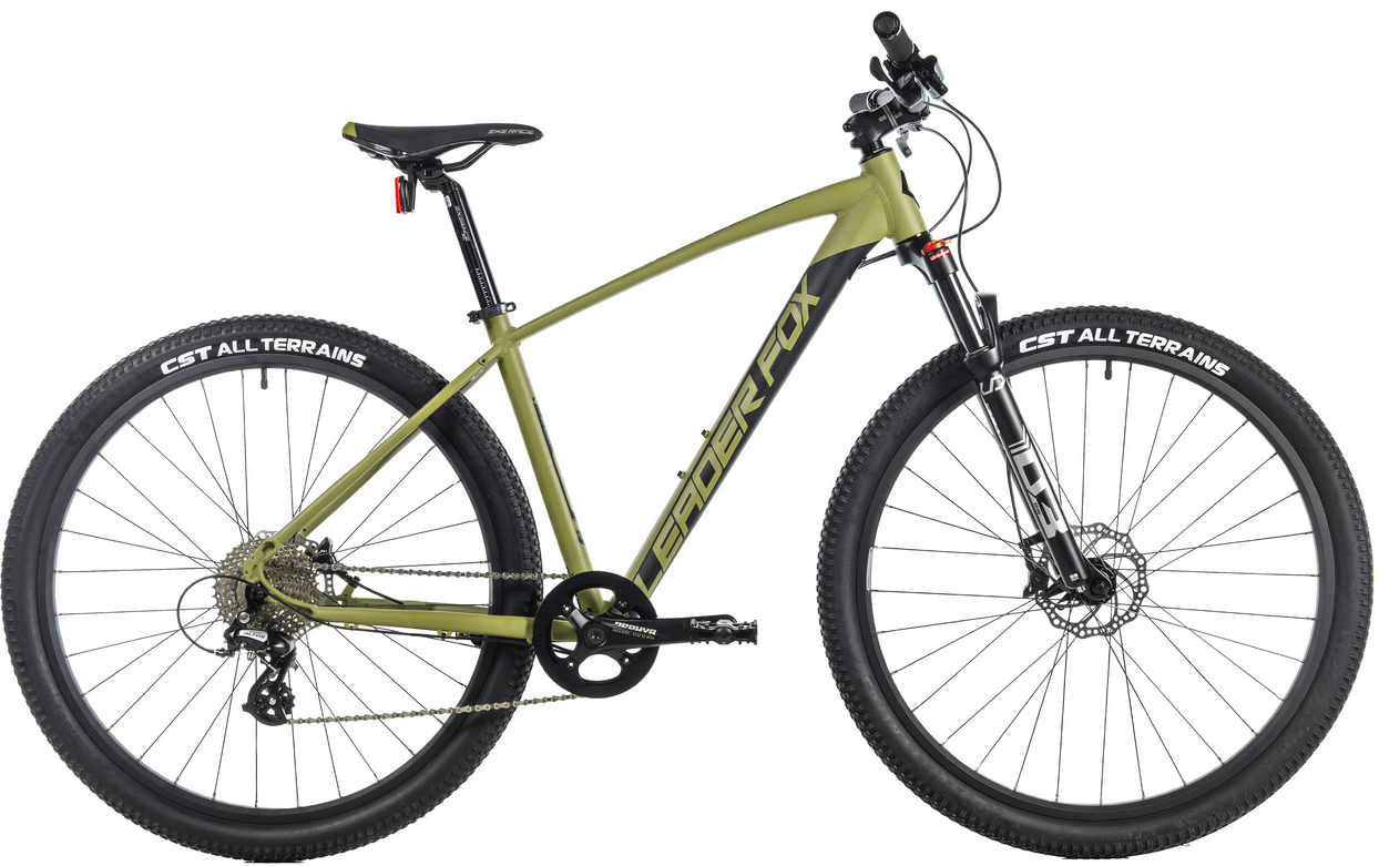 Leader Fox SONORA 27,5", rám 20" (L), model 2026-3, army - ZDARMA dopravné, seřízení, odborná montáž a sada světel!