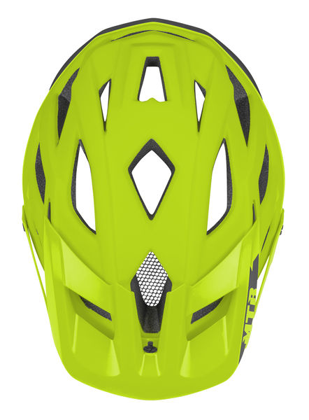 Cyklistická přilba TOMCAT, limeta/černá mat