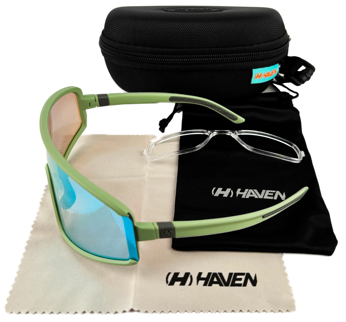 Sluneční brýle HAVEN VIBE PHOTO khaki green photochromic