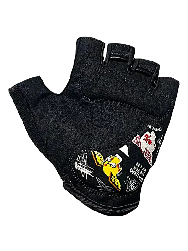 Cyklistické rukavice Cycology City of Angels Black