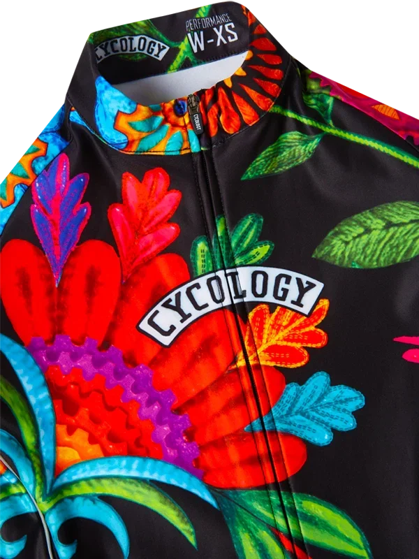Cyklodres CYCOLOGY Winter Bridget, black, dámský, dlouhý rukáv