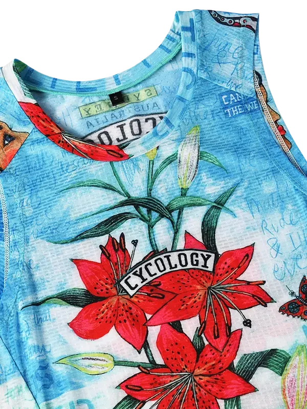Spodní vrstva CYCOLOGY Tiger Lily, aqua, dámské