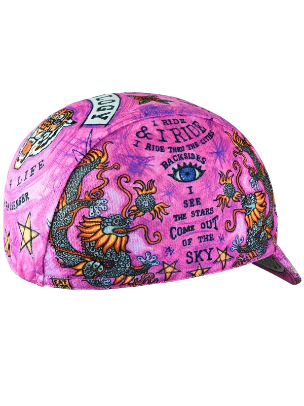 Kšiltovka pod přilbu CYCOLOGY City of Angels Pink