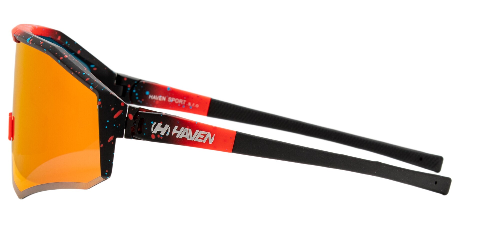 Sluneční brýle HAVEN CONFIG black/red