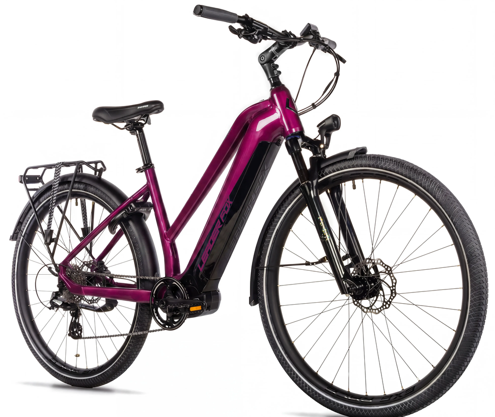 Leader Fox EXETER 28" dámský, model 2026-2, raspberry - ZDARMA dopravné, odborná montáž a seřízení!
