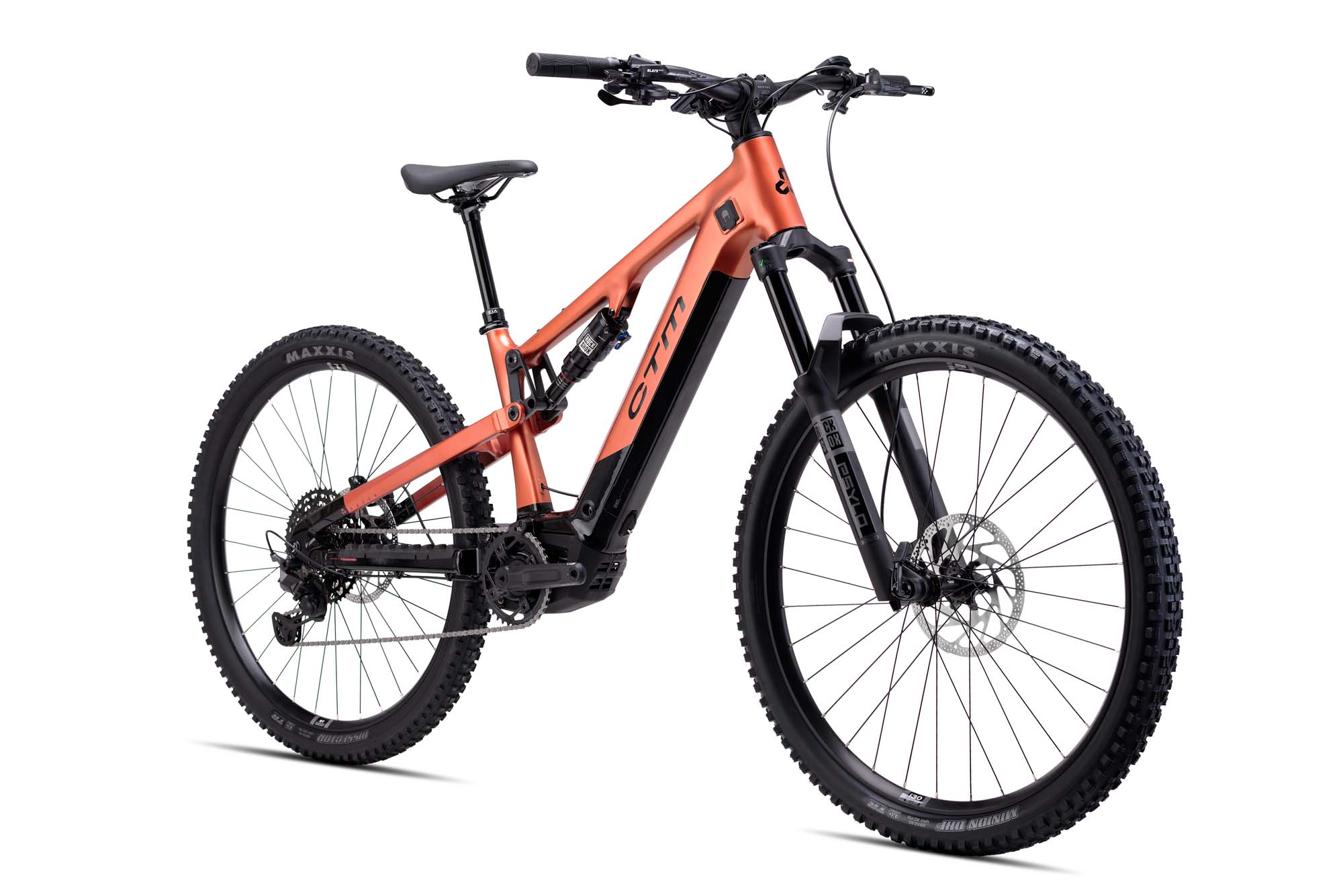 CTM AREON GX PRO 29", barva černá/matná cihlová, baterie 820Wh/22,8Ah, model 2026, rám S - ZDARMA dopravné, seřízení, odborná montáž a dárkový poukaz na nákup příslušenství!