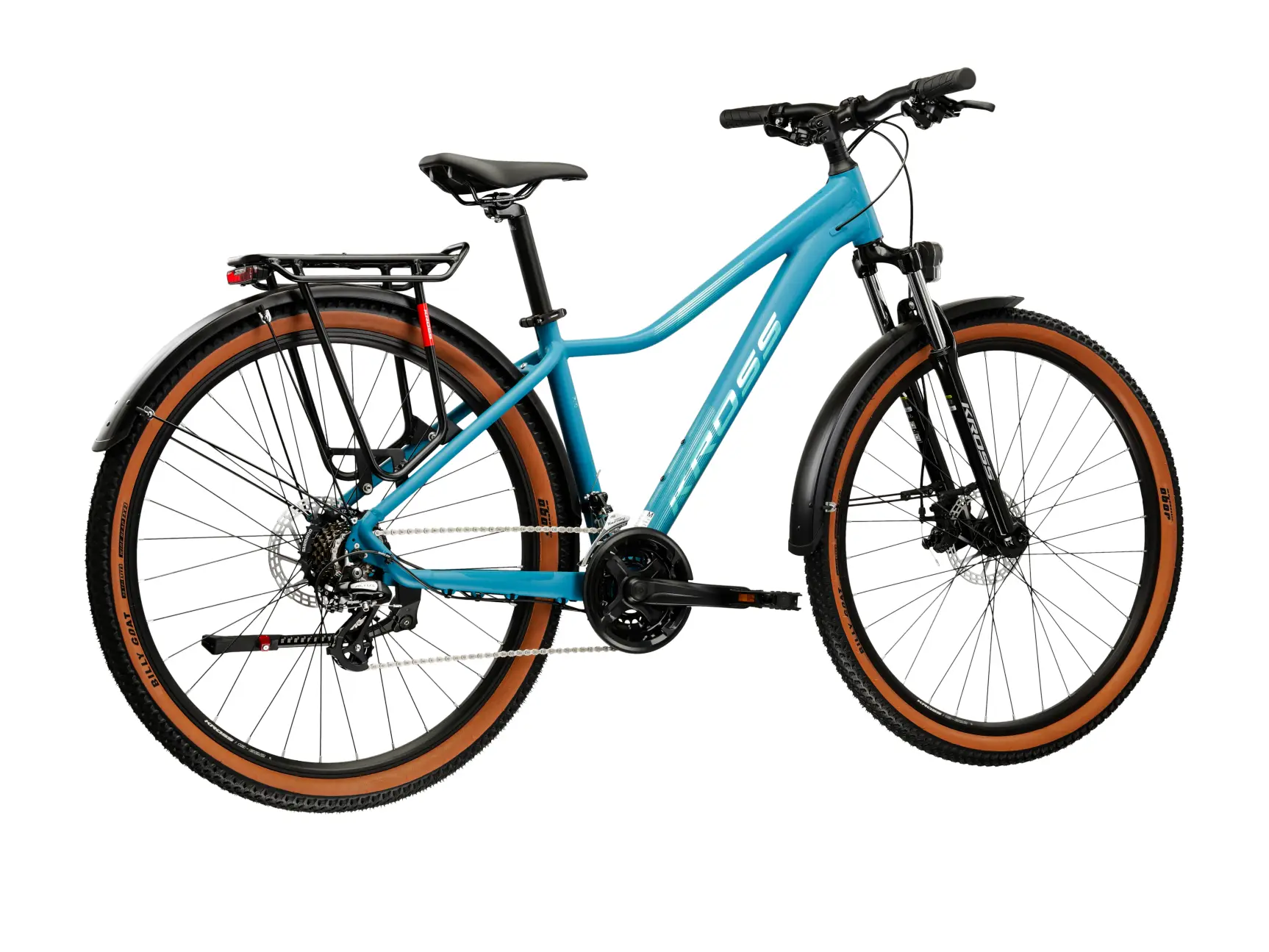 KROSS LEA X200 EQ, model 2026, pneu 27,5", barva tyrkysová/tyrkysová/matný - ZDARMA dopravné, seřízení, odborná montáž a cyklopočítač!