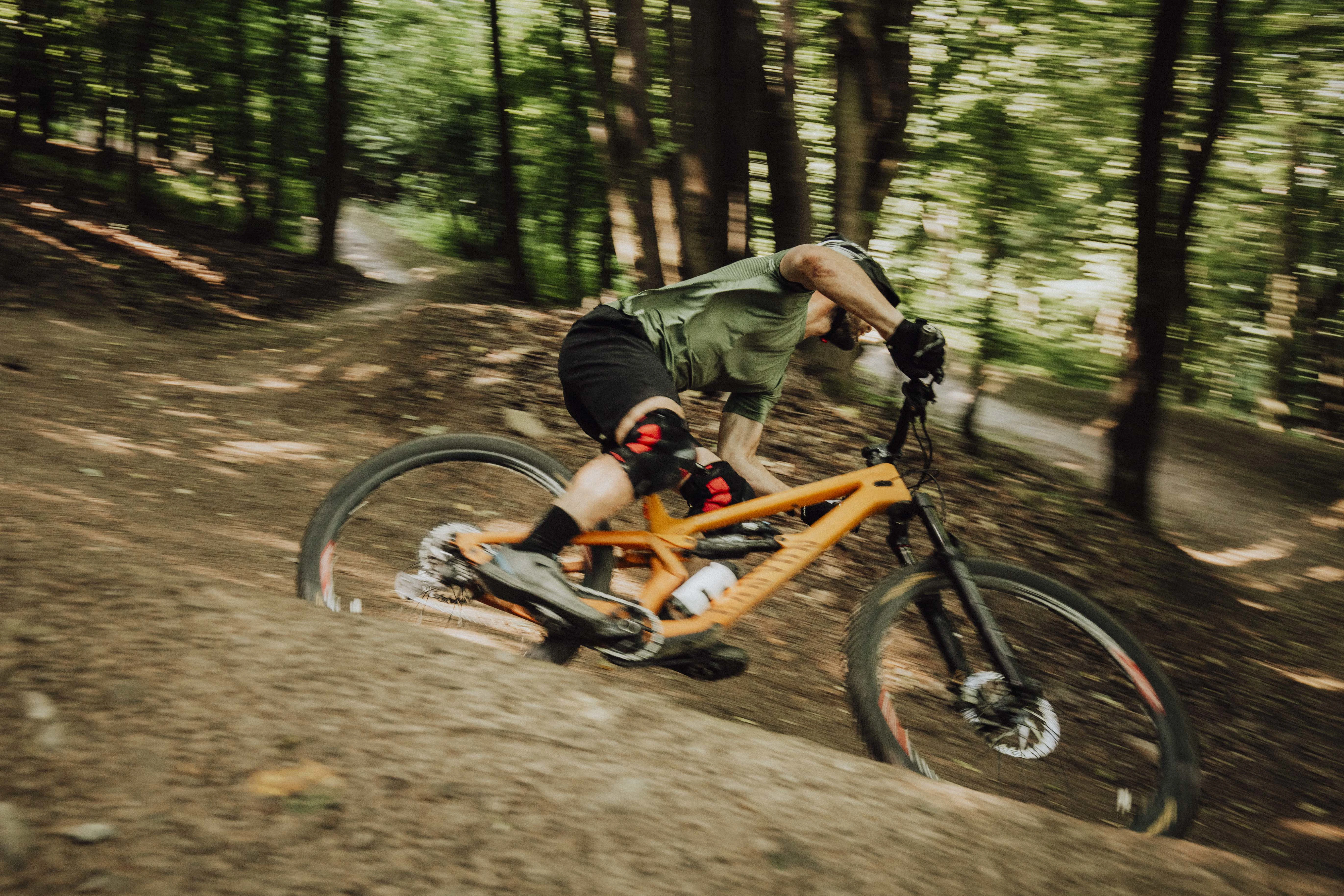 Dres FORCE MTB MOUNT krátký rukáv, army