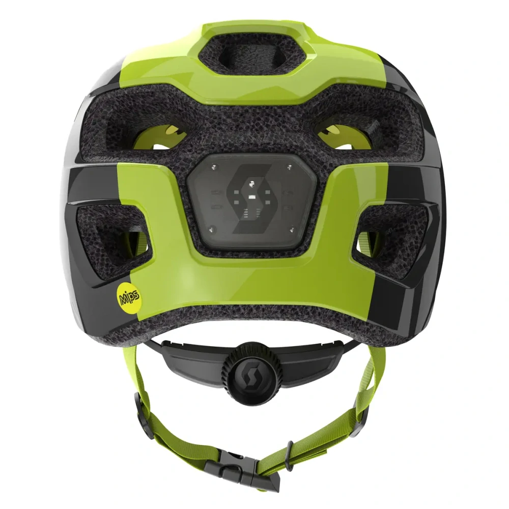Přilba Scott Jr Spunto, barva black/radium yellow RC, jedna velikost