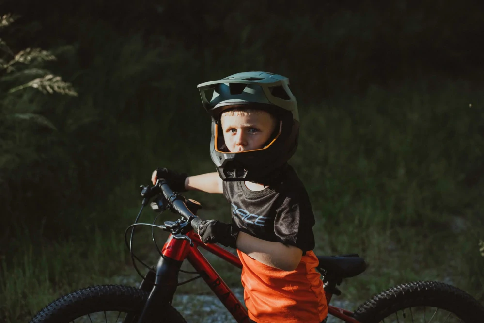 Rukavice FORCE FUN KID dětské, černé