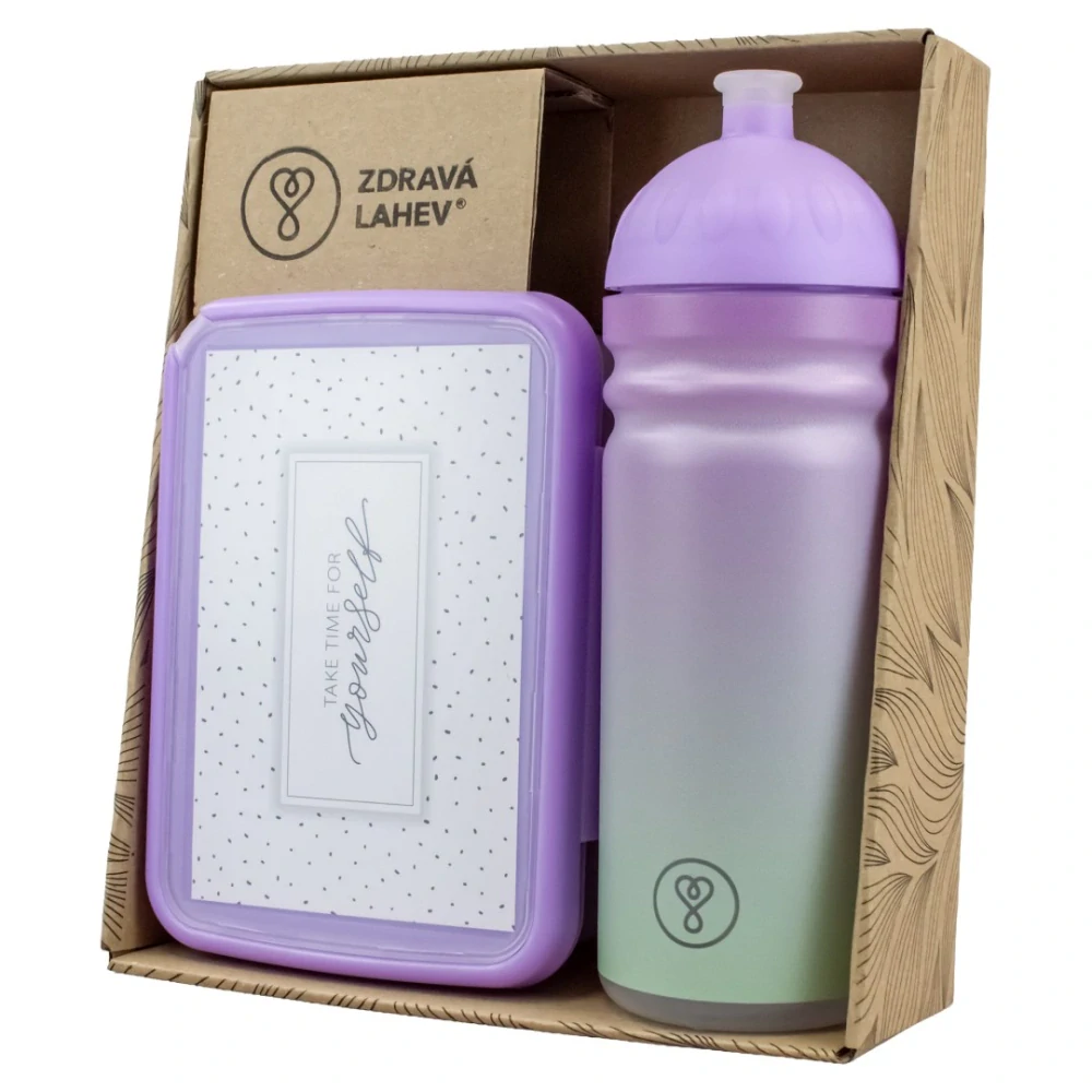 Zdravá sváča - SET Pastel fialová