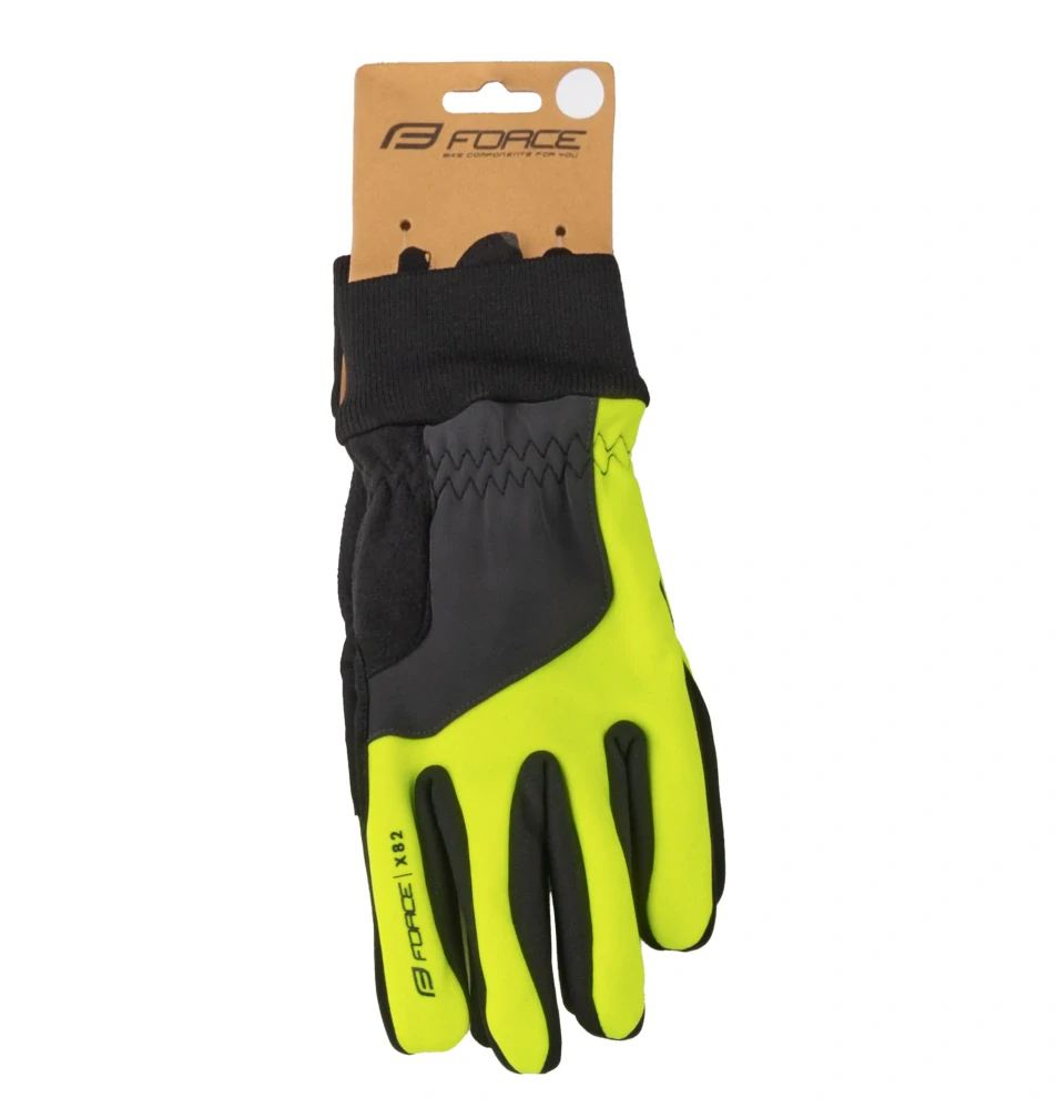 Rukavice FORCE X82, fluo