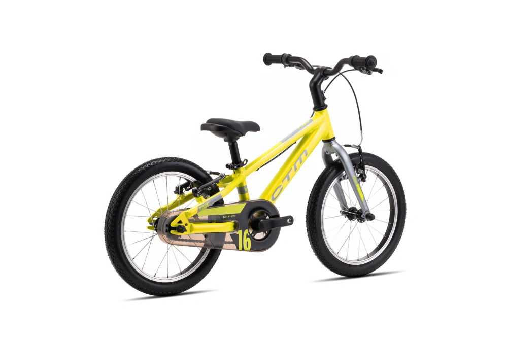 Dětské kolo CTM FOXY, pneu 16", barva matná limetková, model 2026 - ZDARMA dopravné, seřízení a odborná montáž!