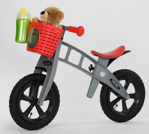 Košík na řidítka červený - FirstBike