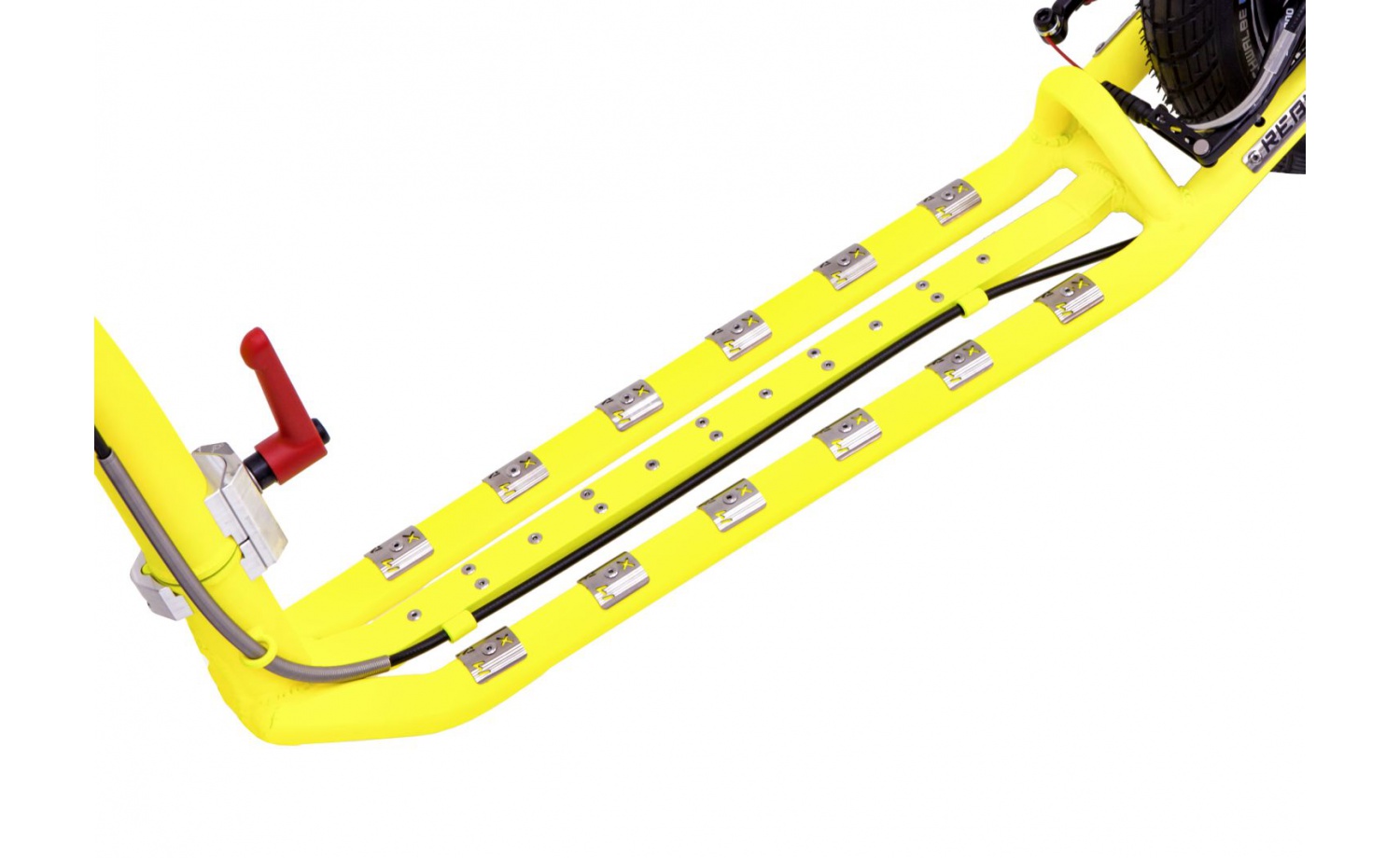 Skládací koloběžka KOSTKA REBEL MAX FOLD (G5), barva neon lemon - ZDARMA dopravné!