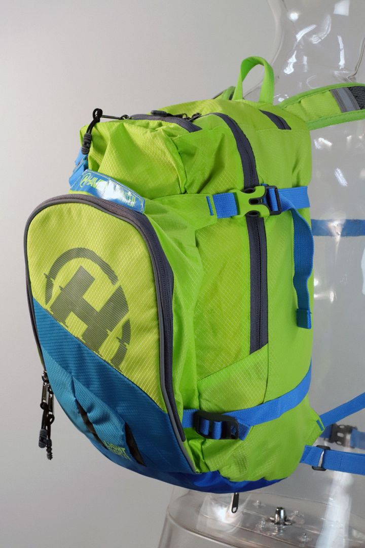Hydratační batoh HAVEN LUMINITE II 18l green, s rezervoárem 2l