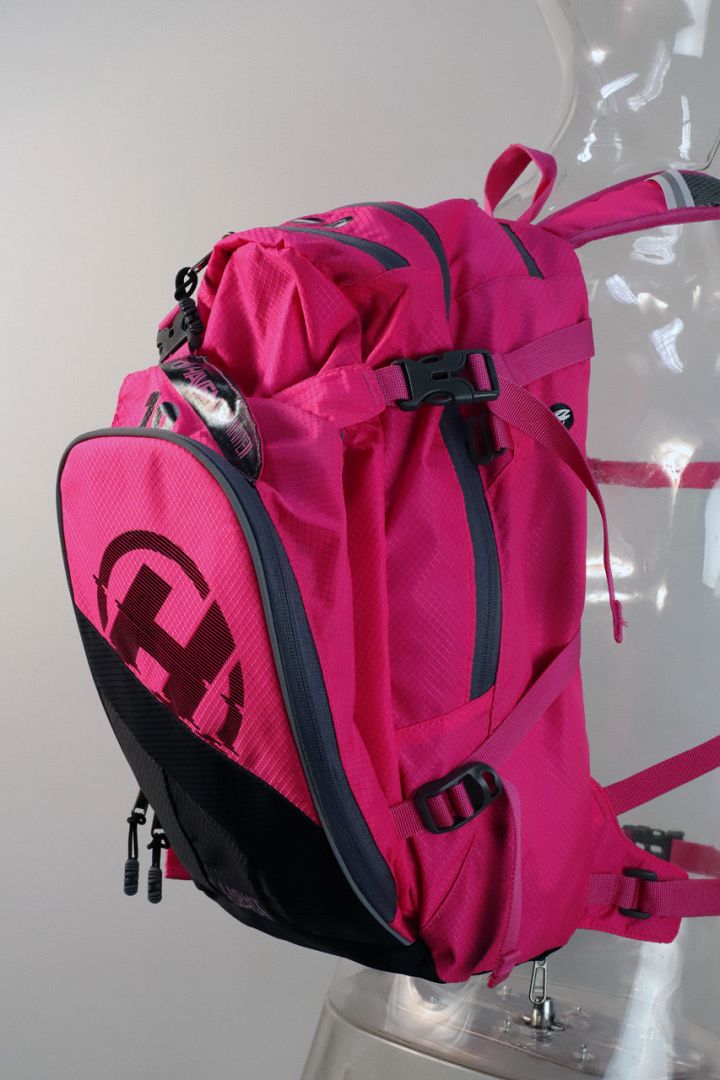 Hydratační batoh HAVEN LUMINITE II 12l black/pink, bez rezervoáru