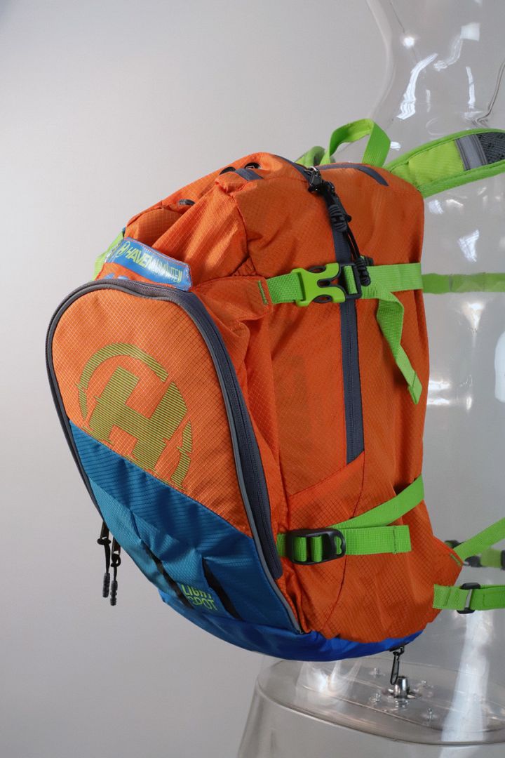 Hydratační batoh HAVEN LUMINITE II 12l fluo, bez rezervoáru
