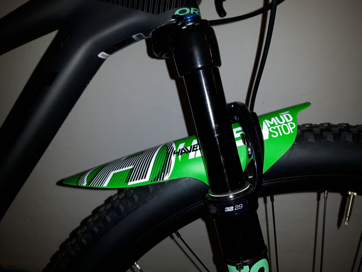 Blatník HAVEN set přední + zadní, green