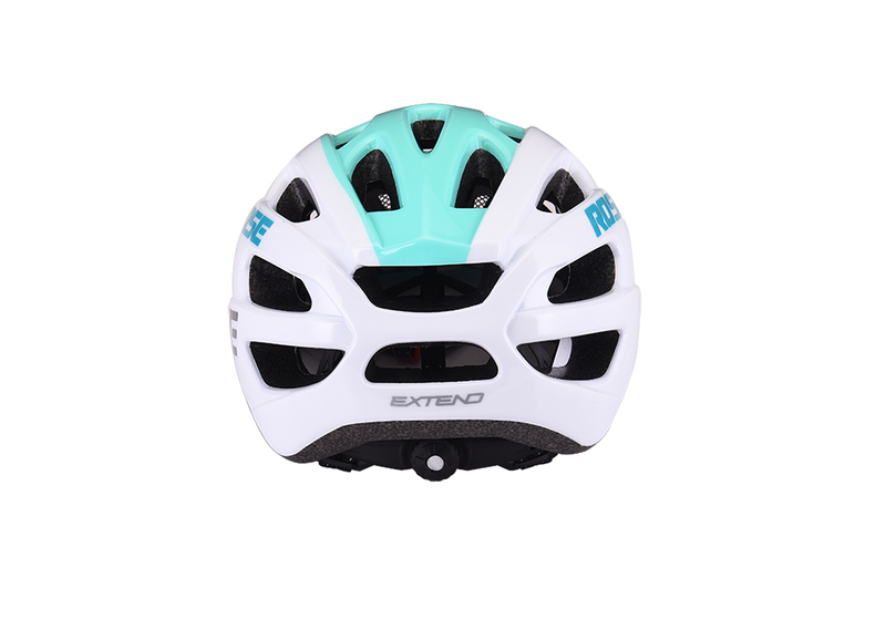 Cyklistická přilba EXTEND ROSE white-green
