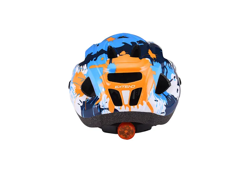 Cyklistická přilba Extend TRIXIE mystic sky blue-orange