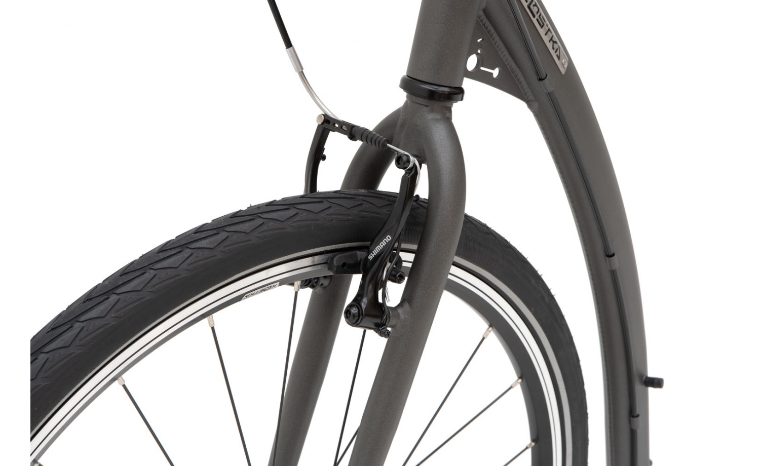 Koloběžka KOSTKA TOUR MAX (G6), barva satin grey - ZDARMA dopravné!