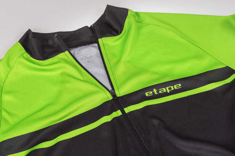 Pánský cyklistický dres ETAPE DREAM, vel. M, černá/zelená