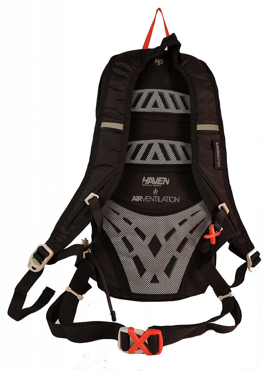 Batoh HAVEN SIMPLIFIER RB 9l black/red