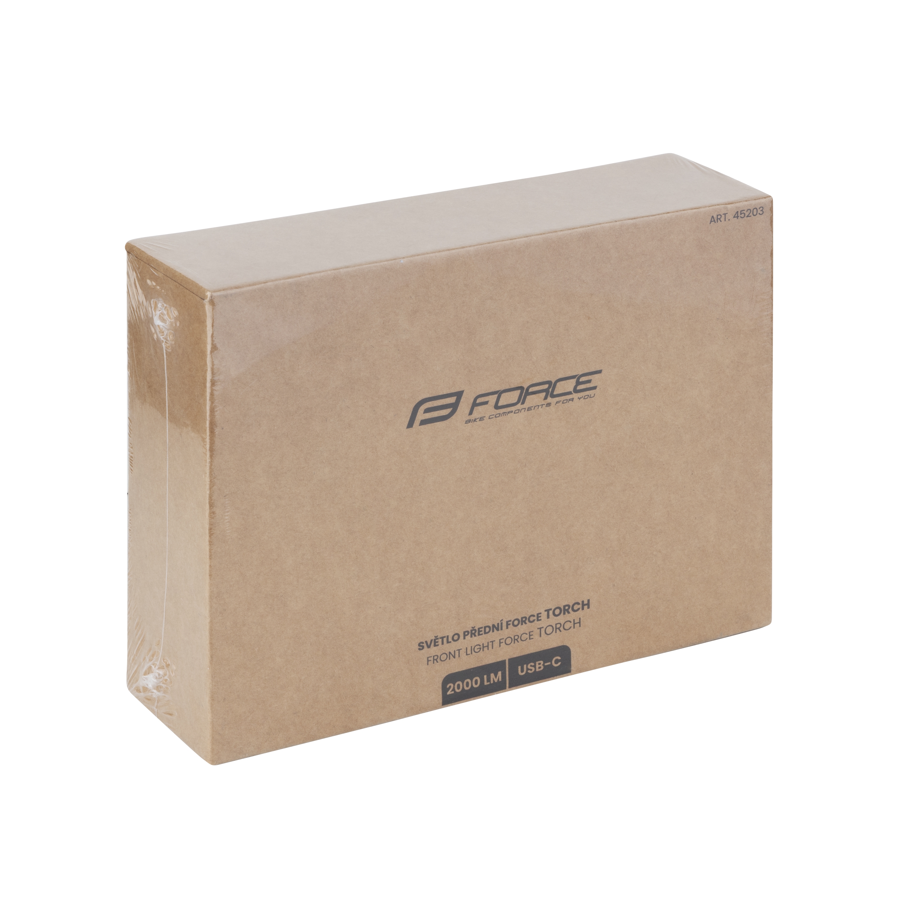 Světlo přední FORCE TORCH 2000LM USB, powerbanka
