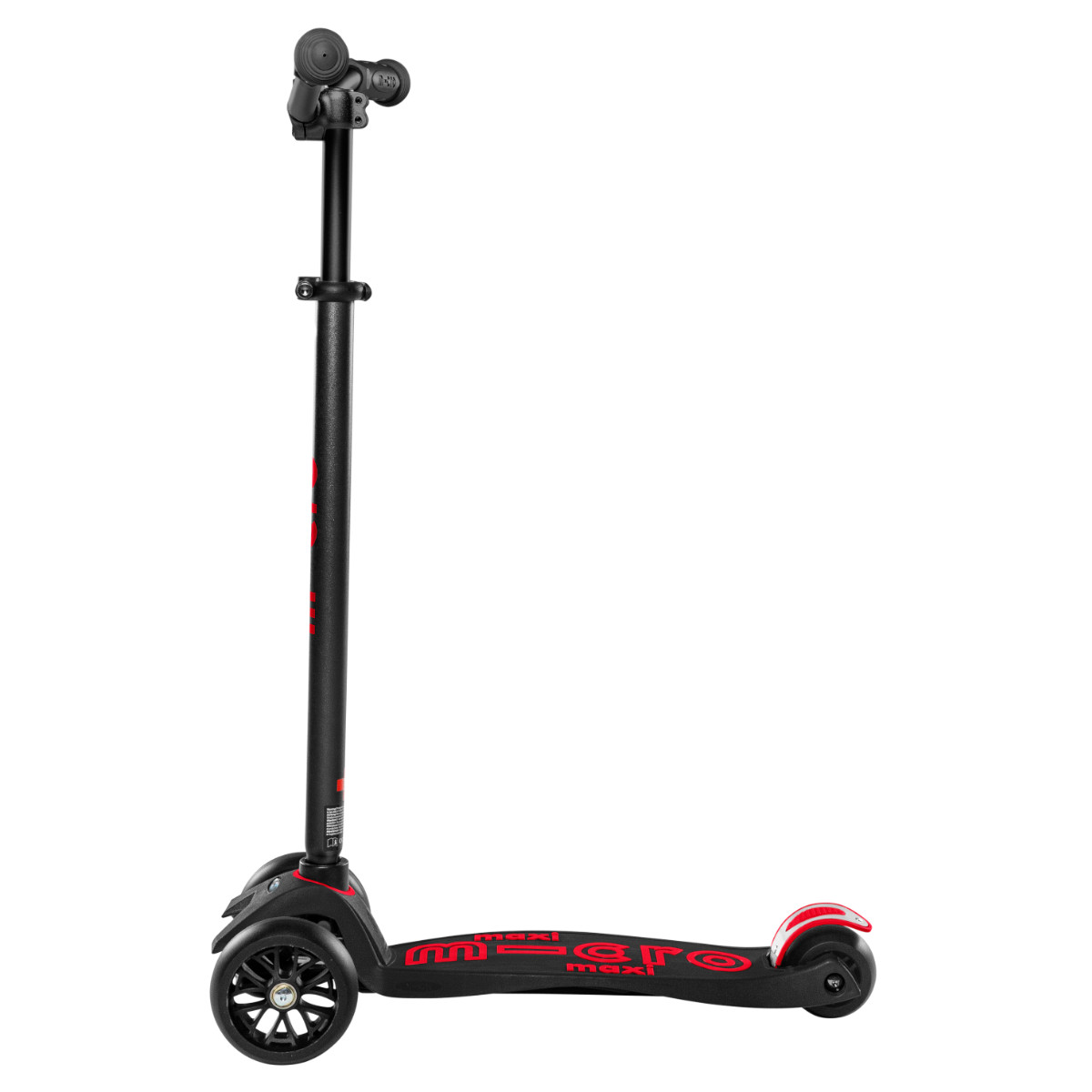 Koloběžka Maxi Micro Deluxe PRO Black/red - ZDARMA doprava!