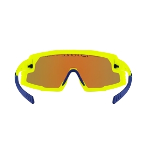Brýle FORCE GRIP, fluo, modrá revo skla