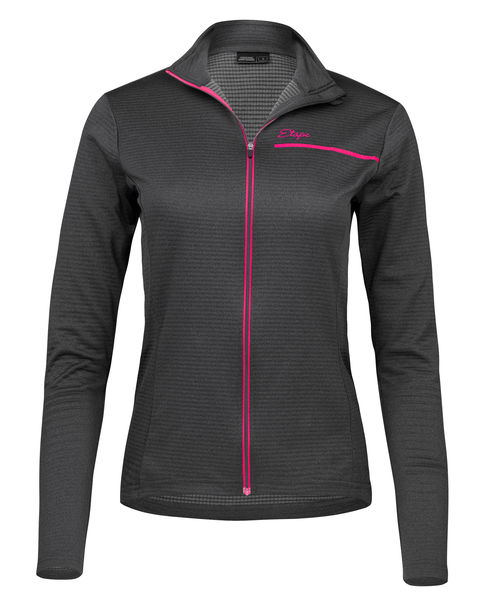 Dámská sportovní mikina/dres ETAPE VANESSA, antracit/růžová