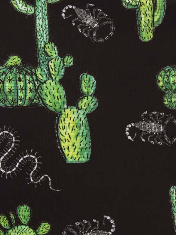Sportovní triko CYCOLOGY Totally Cactus, pánské, krátký rukáv
