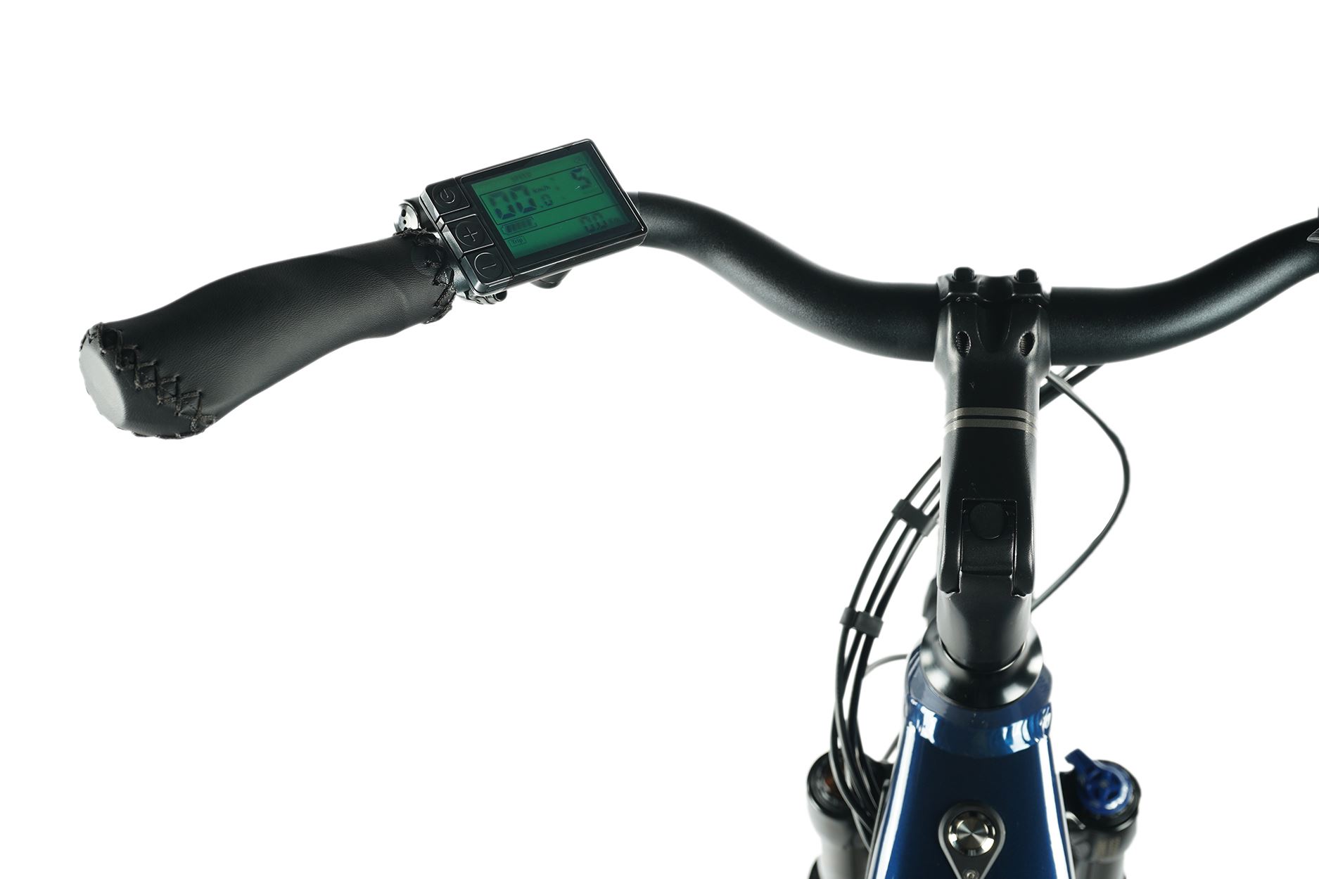 Městské elektrokolo Leader Fox NARA 2023-2,  modrá - ZDARMA dopravné, seřízení a odborná montáž!