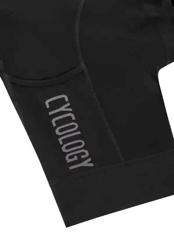 Cyklokraťasy se šráky Cycology CARGO Black, dámské