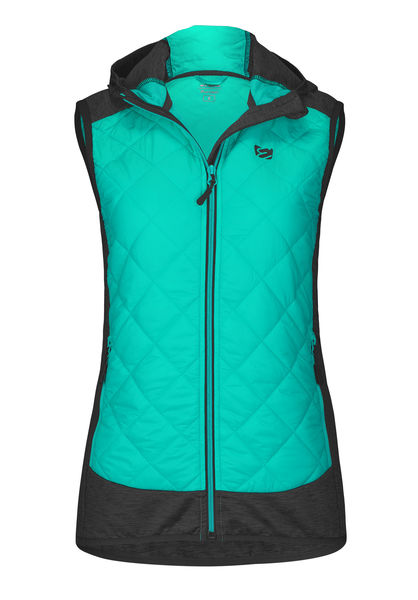 Dámská dámská vesta ETAPE ARTEMIS PRO 2.0, mint/černá