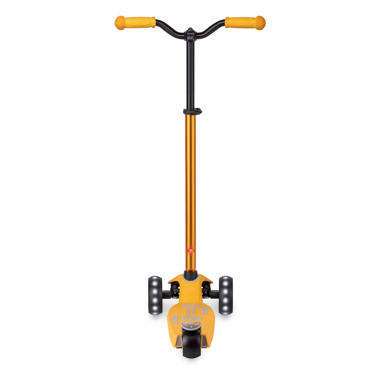 Koloběžka Maxi Micro Deluxe PRO LED, yellow - ZDARMA doprava a Zdravá láhev!