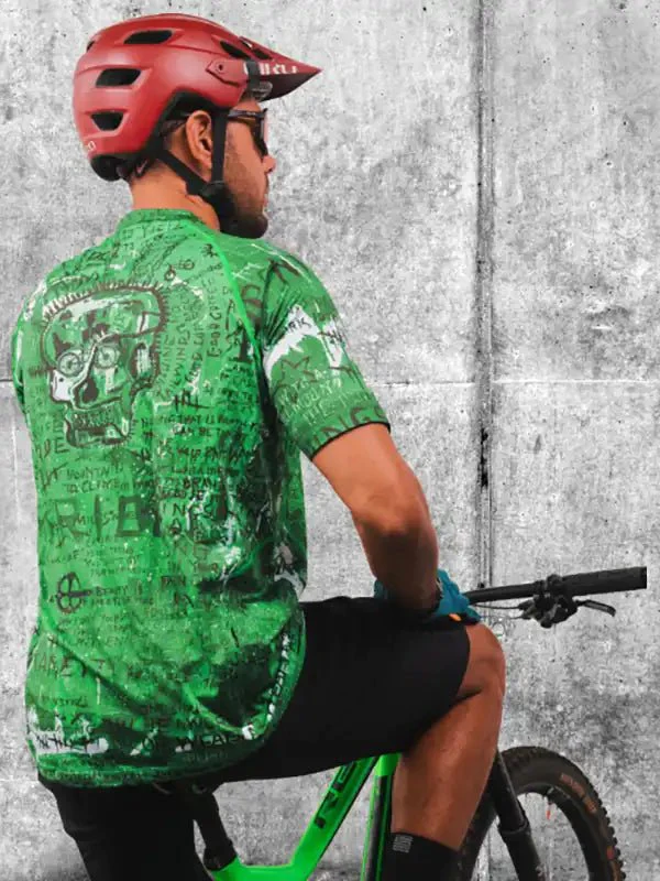 MTB dres CYCOLOGY Baz, pánský, krátký rukáv