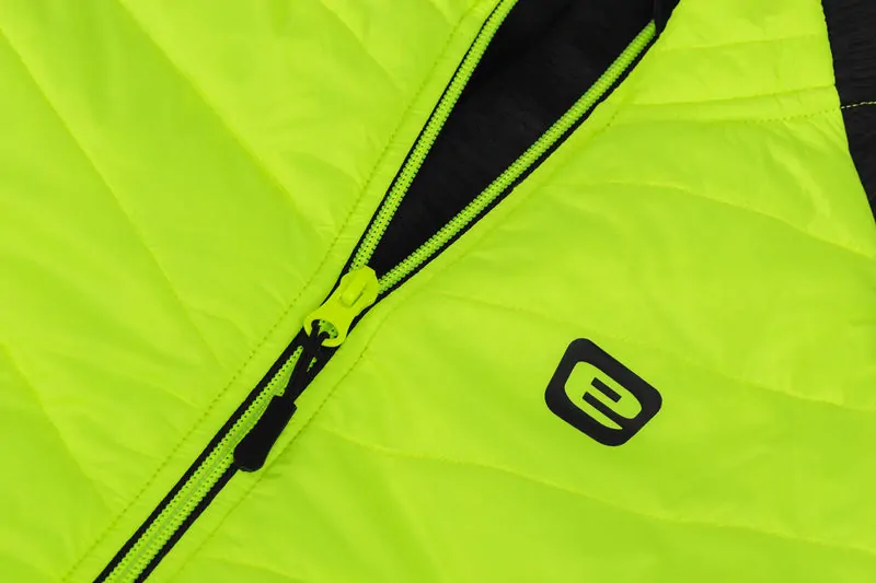 Pánská bunda/mikina ETAPE CRUX 2.0, žlutá fluo/černá, velikost XXL