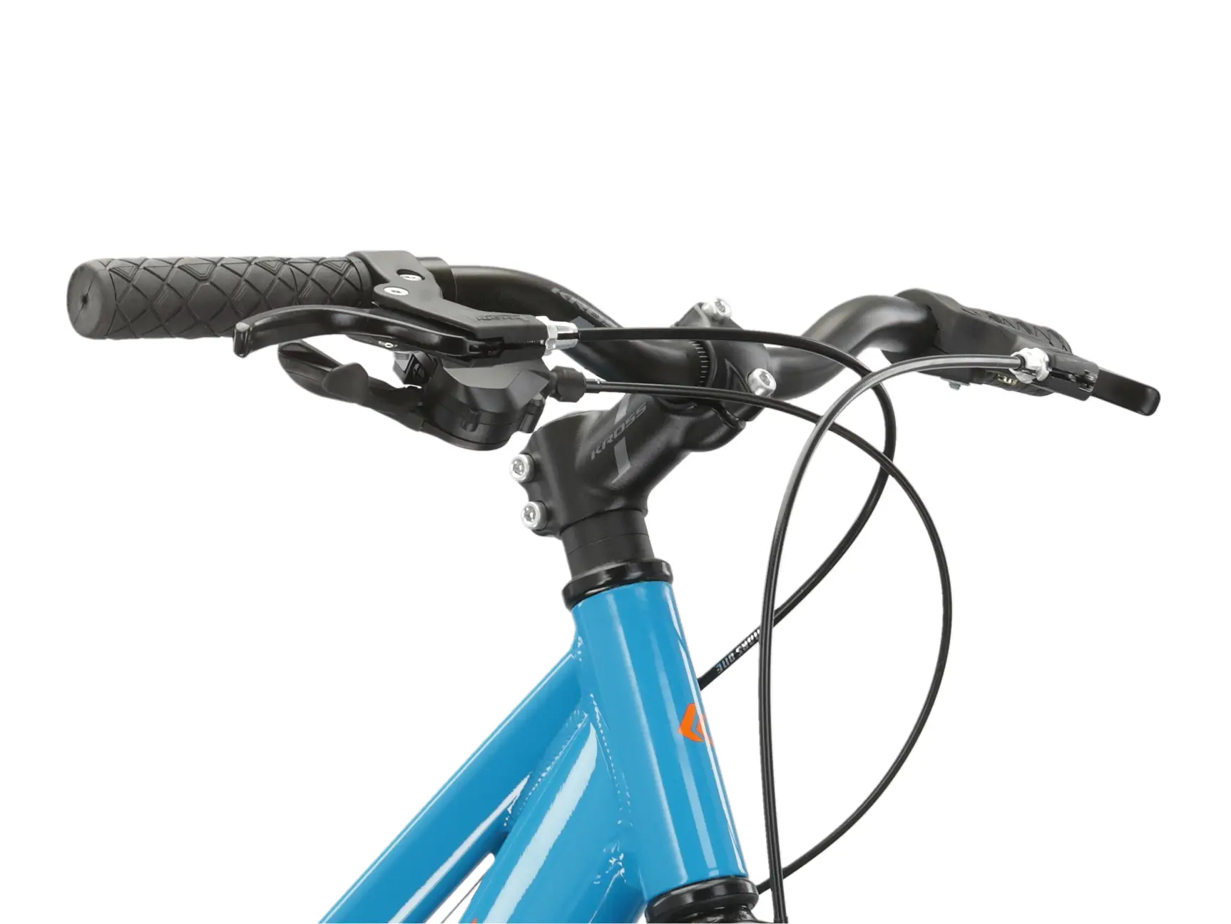 KROSS HEXAGON JR 1.0, model 2025, pneu 24", barva tyrkysova - ZDARMA dopravné, odborná montáž, seřízení a sada světel TWINS!