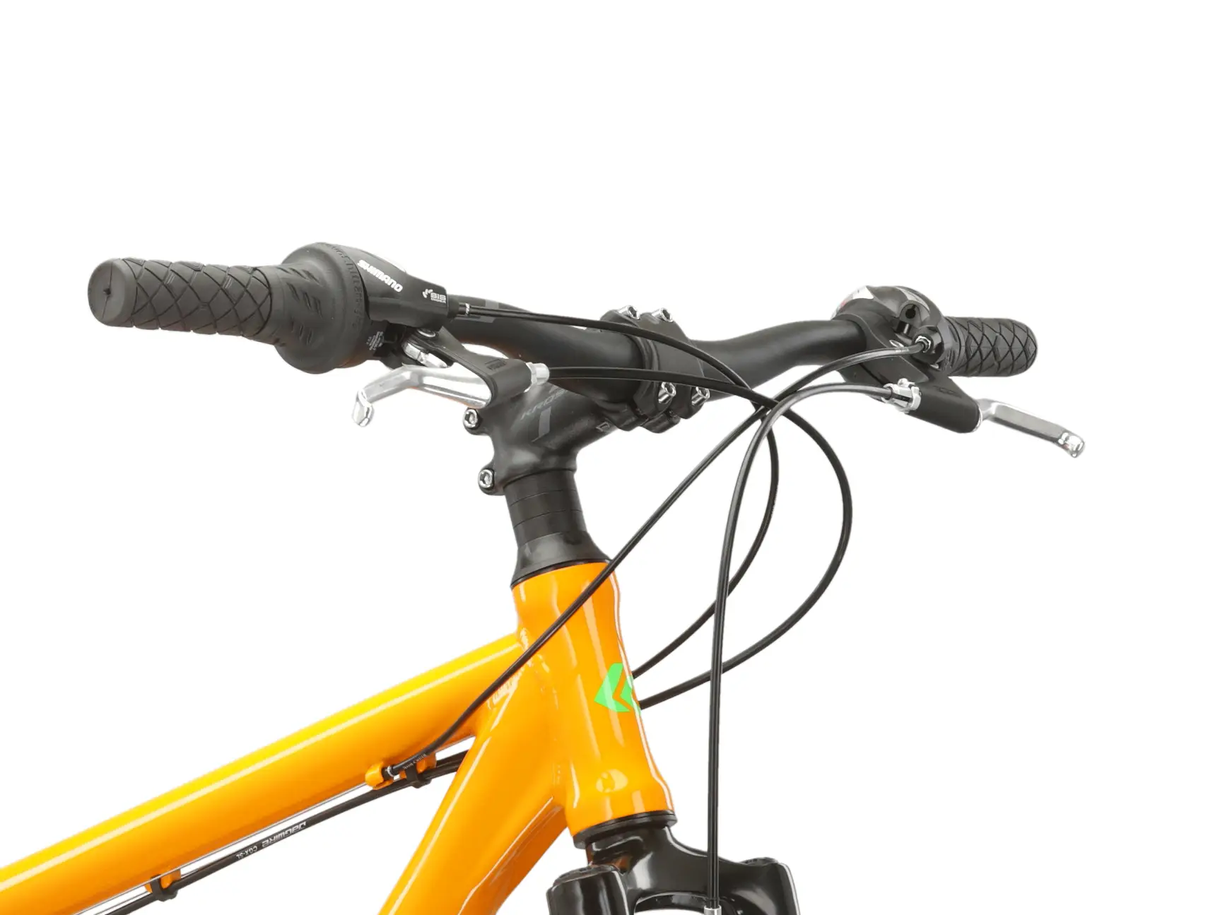 KROSS HEXAGON 1.0, rám 17" (S), model 2026 pneu 26", barva oranžová/grafitová - ZDARMA dopravné, odborná montáž, seřízení a sada světel!