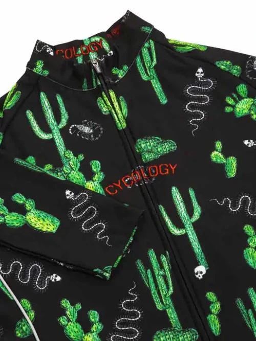 Cyklodres CYCOLOGY Winter Totally Cactus, pánský, dlouhý rukáv