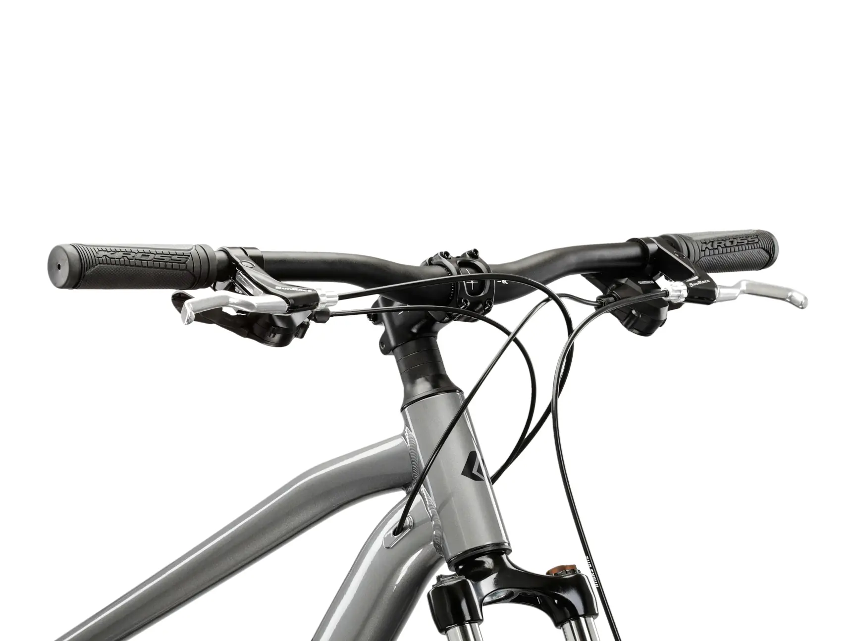 KROSS HEXAGON 3.0, rám 17" (M), model 2025, pneu 27,5", barva šedá/tmavě modrá - ZDARMA dopravné, odborná montáž a seřízení!
